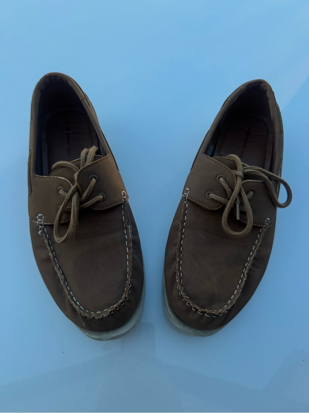 Target Men's Dark Brown Lace-Up Boat Shoes